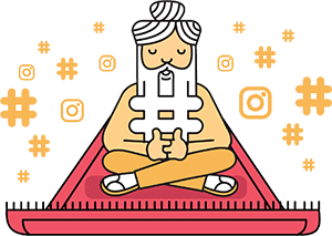 Social Sensei Meditating